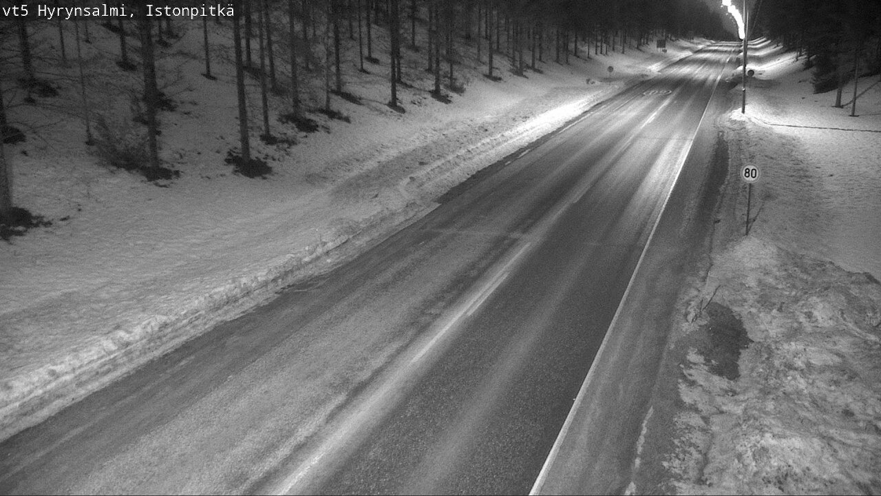 Kelikamerat Kuva Tie 5 Hyrynsalmi, Istonpitkä, Hyrynsalmi, Kainuu