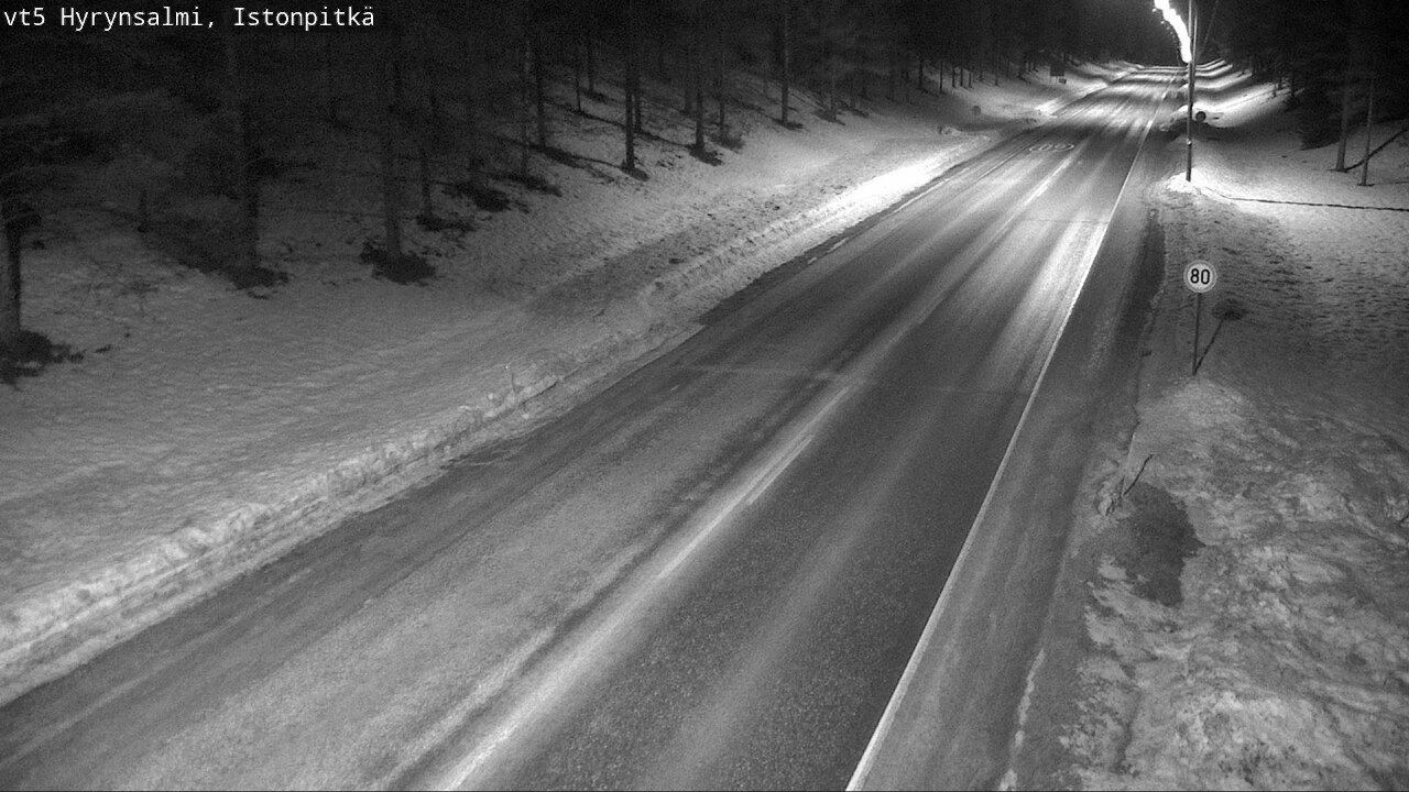 Kelikamerat Kuva Tie 5 Hyrynsalmi, Istonpitkä, Hyrynsalmi, Kainuu