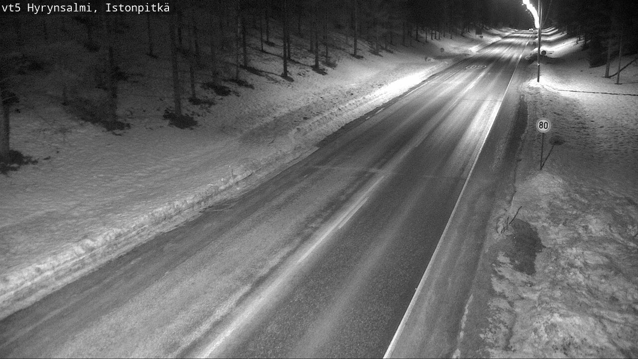 Kelikamerat Kuva Tie 5 Hyrynsalmi, Istonpitkä, Hyrynsalmi, Kainuu