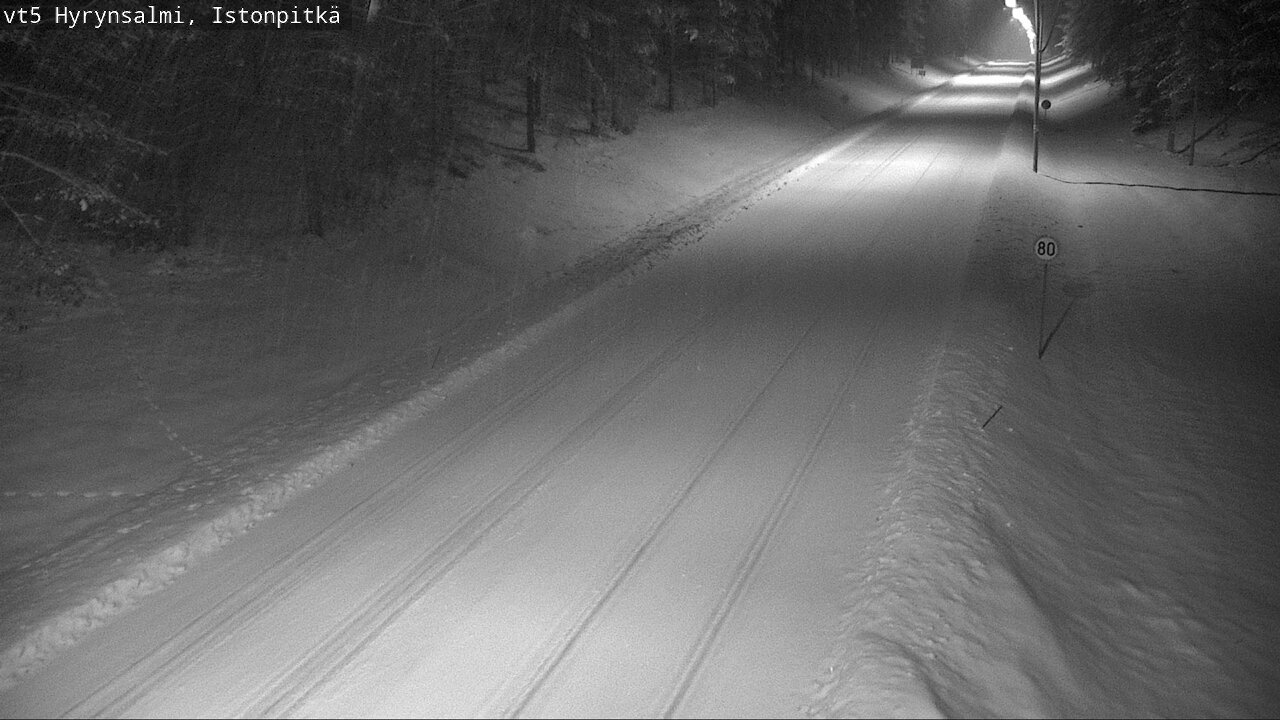 Kelikamerat Kuva Tie 5 Hyrynsalmi, Istonpitkä, Hyrynsalmi, Kainuu