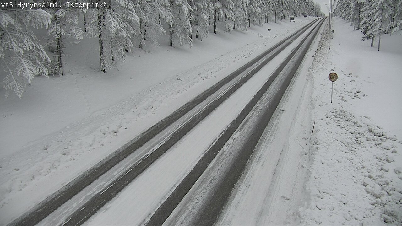 Kelikamerat Kuva Tie 5 Hyrynsalmi, Istonpitkä, Hyrynsalmi, Kainuu
