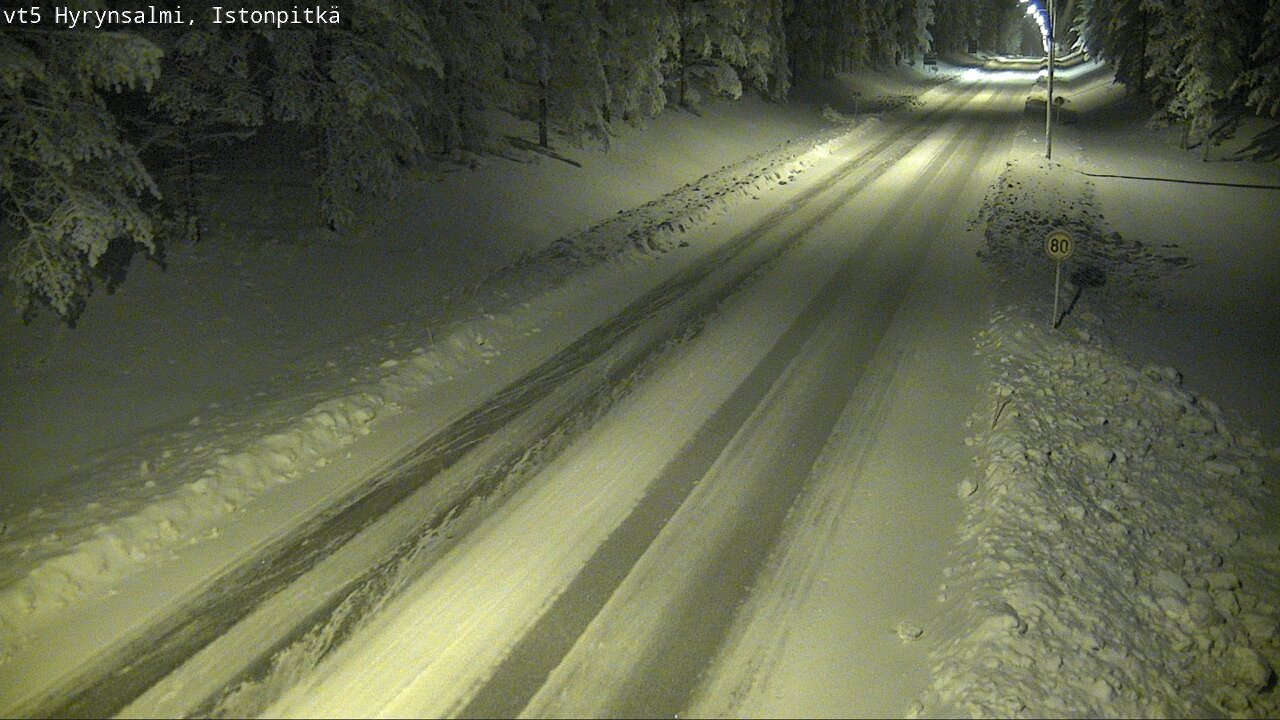 Kelikamerat Kuva Tie 5 Hyrynsalmi, Istonpitkä, Hyrynsalmi, Kainuu