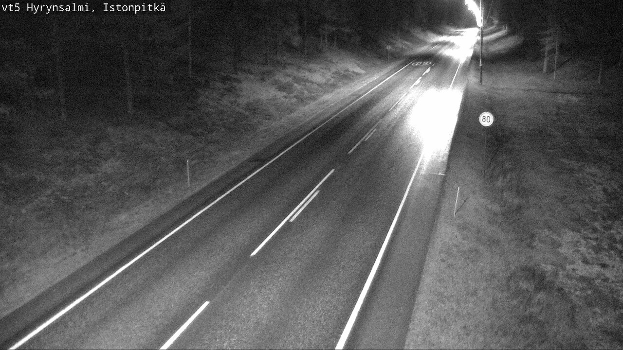 Kelikamerat Kuva Tie 5 Hyrynsalmi, Istonpitkä, Hyrynsalmi, Kainuu