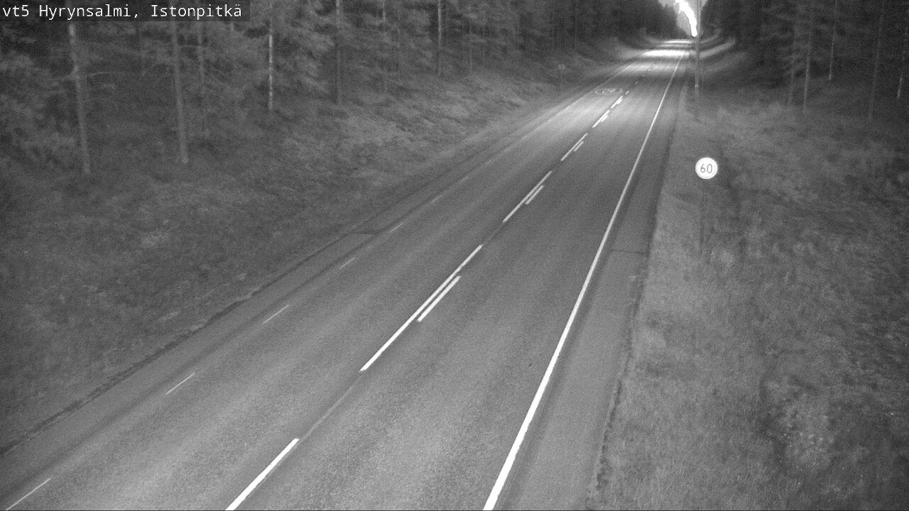 Kelikamerat Kuva Tie 5 Hyrynsalmi, Istonpitkä, Hyrynsalmi, Kainuu