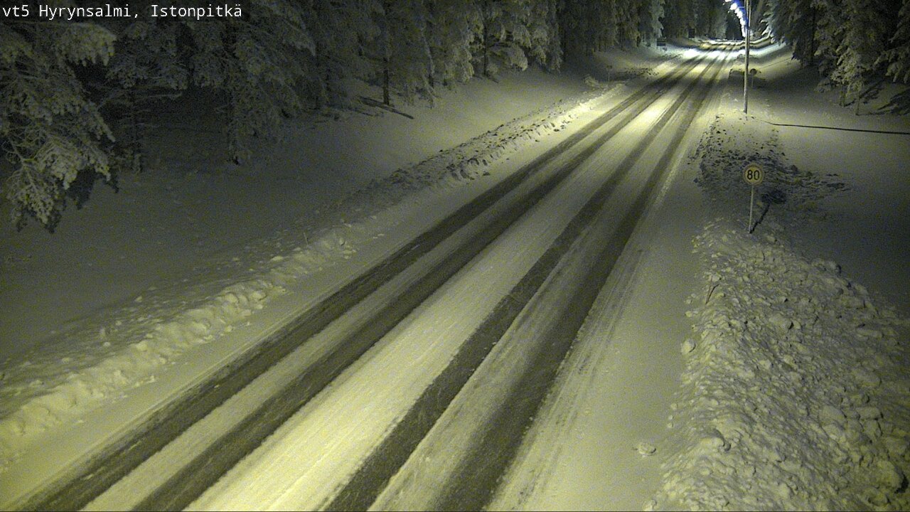 Kelikamerat Kuva Tie 5 Hyrynsalmi, Istonpitkä, Hyrynsalmi, Kainuu