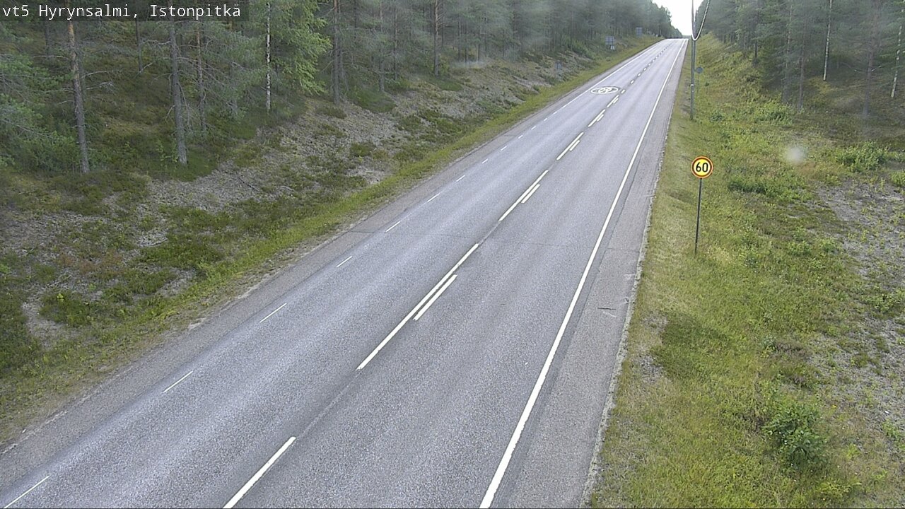 Kelikamerat Kuva Tie 5 Hyrynsalmi, Istonpitkä, Hyrynsalmi, Kainuu