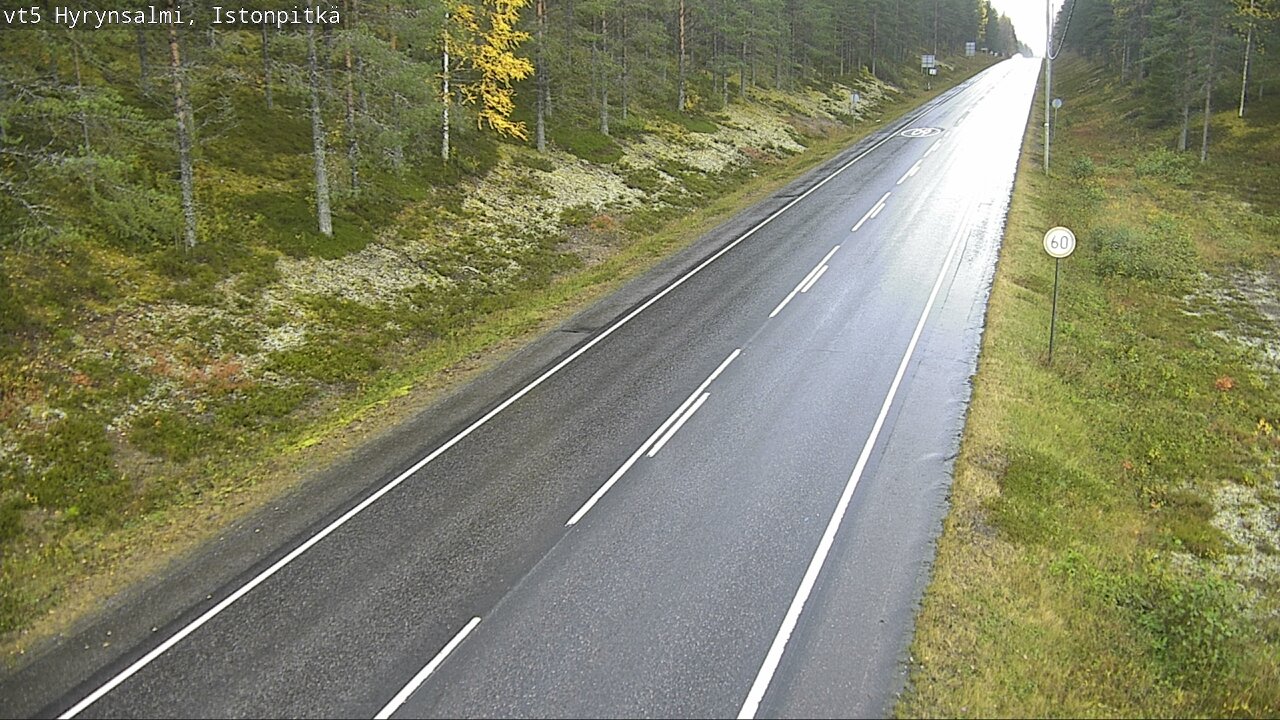 Kelikamerat Kuva Tie 5 Hyrynsalmi, Istonpitkä, Hyrynsalmi, Kainuu