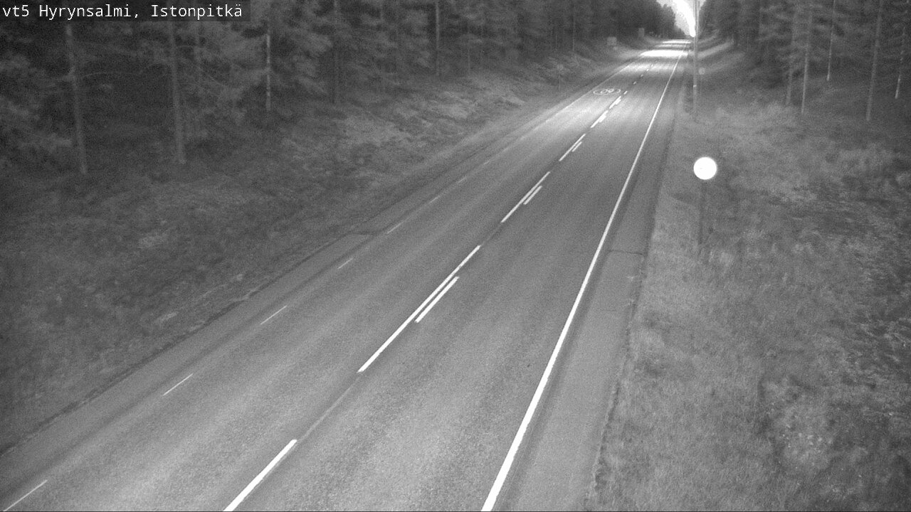 Kelikamerat Kuva Tie 5 Hyrynsalmi, Istonpitkä, Hyrynsalmi, Kainuu