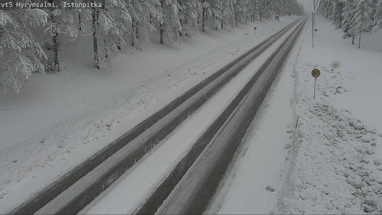 Kelikamerat Kuva Tie 5 Hyrynsalmi, Istonpitkä, Hyrynsalmi, Kainuu