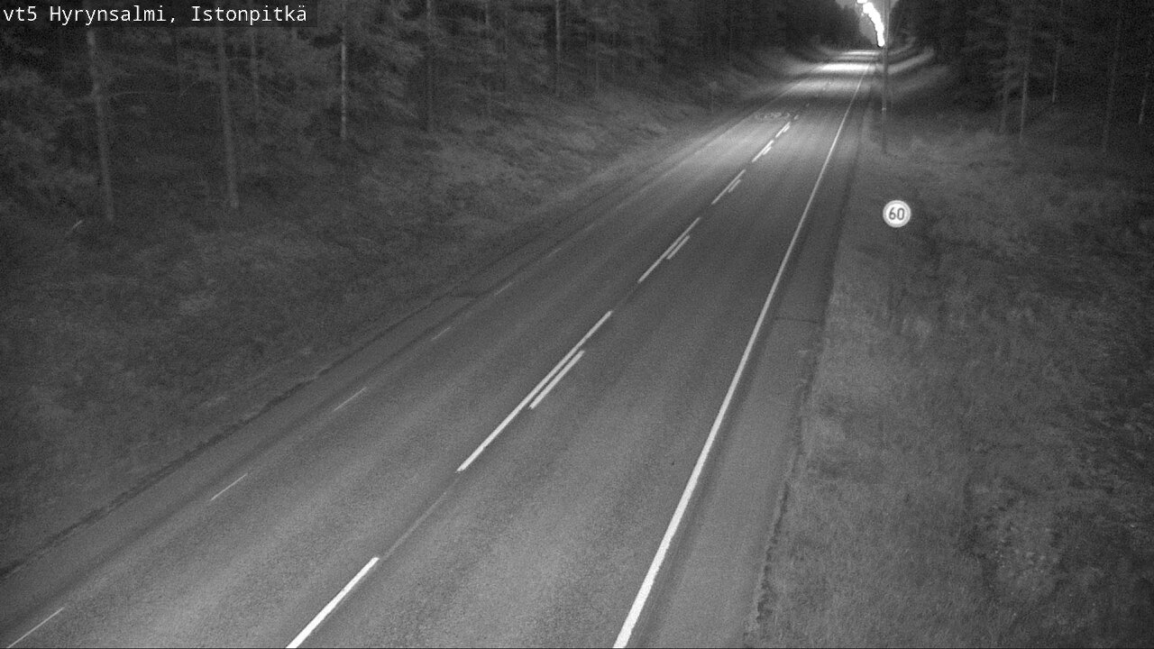 Kelikamerat Kuva Tie 5 Hyrynsalmi, Istonpitkä, Hyrynsalmi, Kainuu