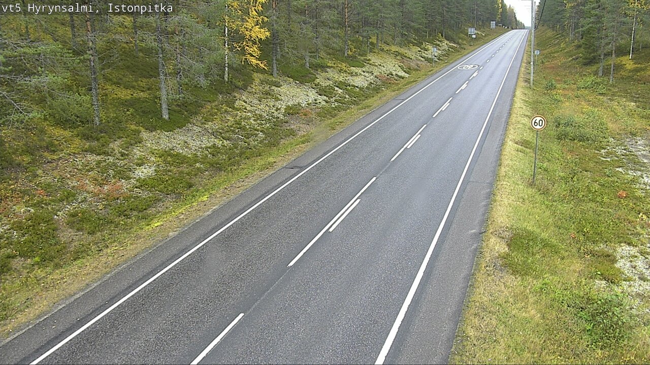 Kelikamerat Kuva Tie 5 Hyrynsalmi, Istonpitkä, Hyrynsalmi, Kainuu