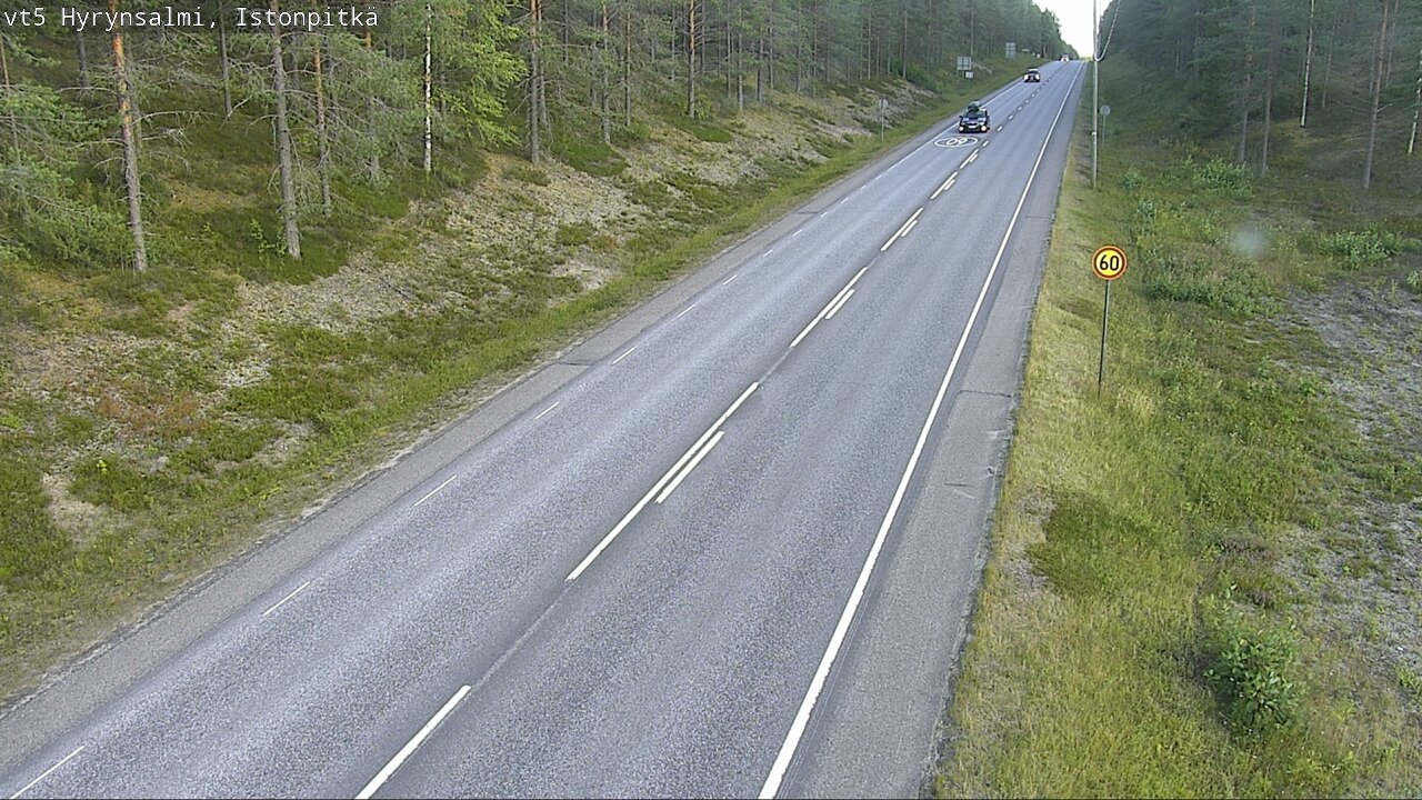 Kelikamerat Kuva Tie 5 Hyrynsalmi, Istonpitkä, Hyrynsalmi, Kainuu
