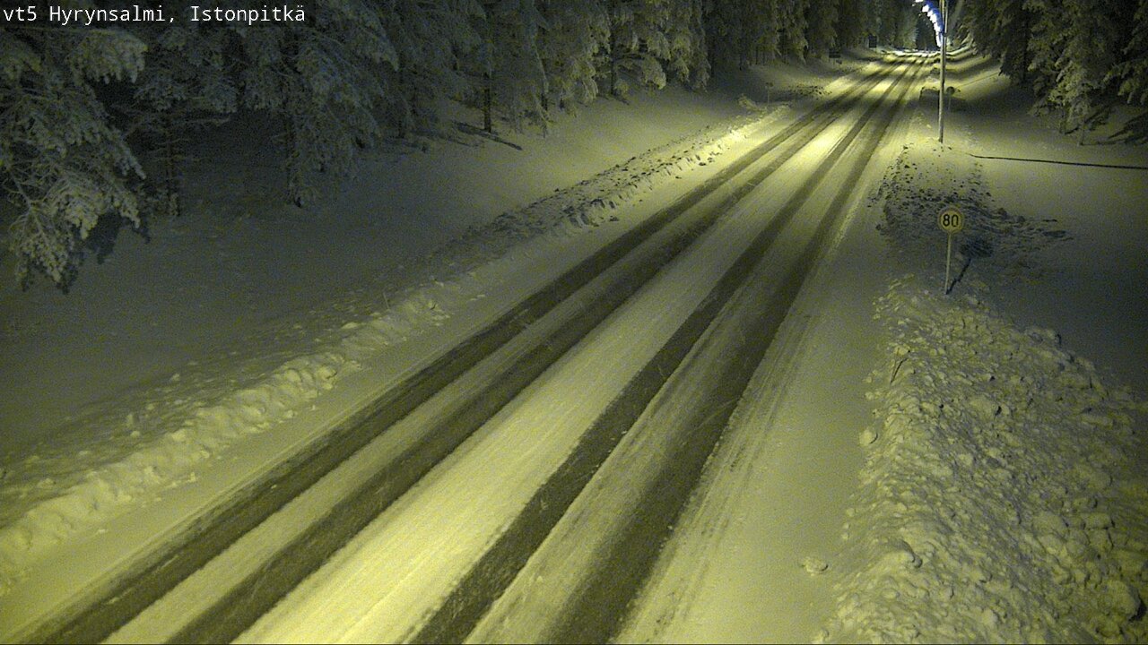 Kelikamerat Kuva Tie 5 Hyrynsalmi, Istonpitkä, Hyrynsalmi, Kainuu