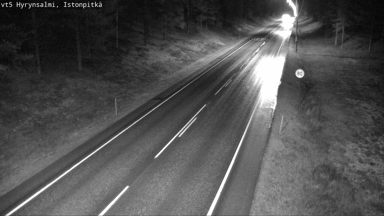 Kelikamerat Kuva Tie 5 Hyrynsalmi, Istonpitkä, Hyrynsalmi, Kainuu