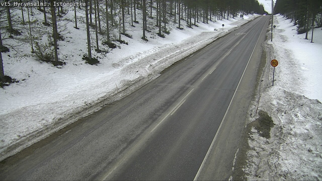 Kelikamerat Kuva Tie 5 Hyrynsalmi, Istonpitkä, Hyrynsalmi, Kainuu