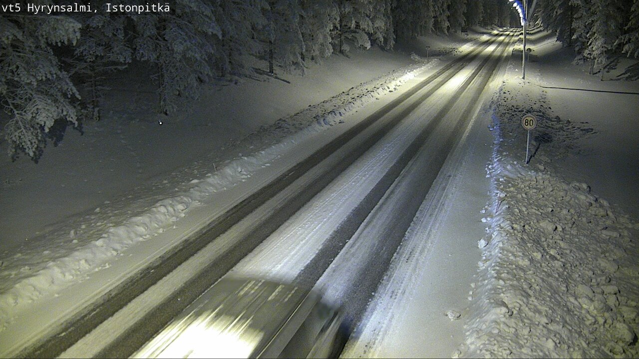 Kelikamerat Kuva Tie 5 Hyrynsalmi, Istonpitkä, Hyrynsalmi, Kainuu