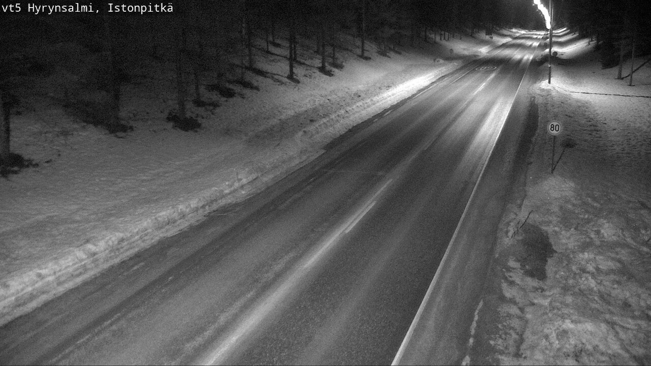 Kelikamerat Kuva Tie 5 Hyrynsalmi, Istonpitkä, Hyrynsalmi, Kainuu