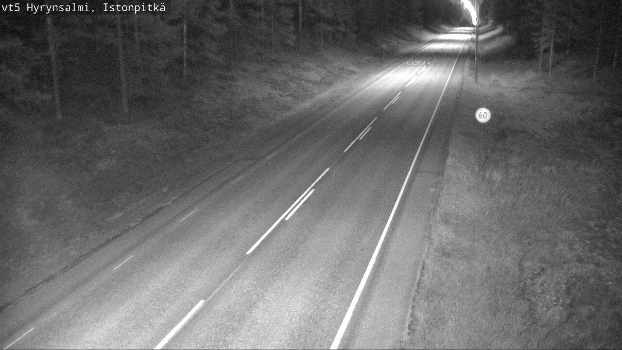 Kelikamerat Kuva Tie 5 Hyrynsalmi, Istonpitkä, Hyrynsalmi, Kainuu
