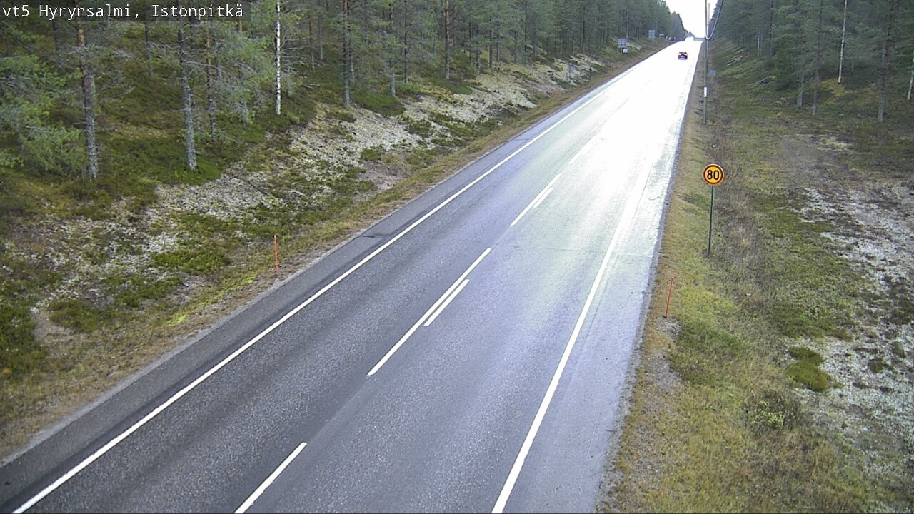 Kelikamerat Kuva Tie 5 Hyrynsalmi, Istonpitkä, Hyrynsalmi, Kainuu