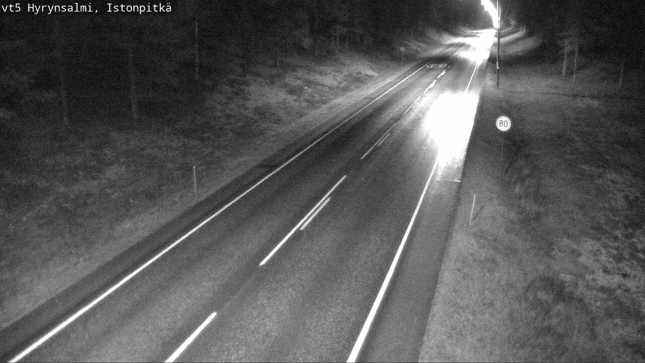 Kelikamerat Kuva Tie 5 Hyrynsalmi, Istonpitkä, Hyrynsalmi, Kainuu