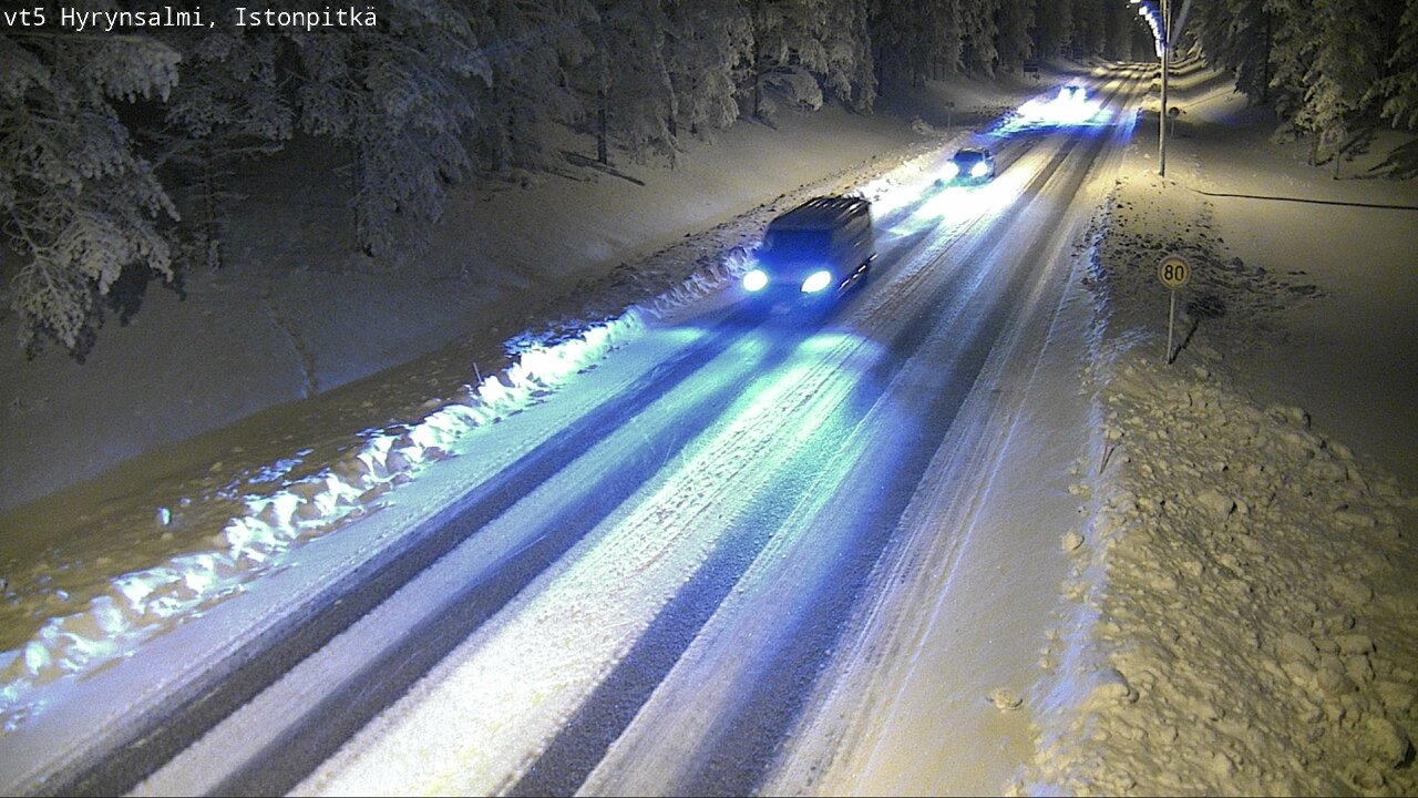 Kelikamerat Kuva Tie 5 Hyrynsalmi, Istonpitkä, Hyrynsalmi, Kainuu