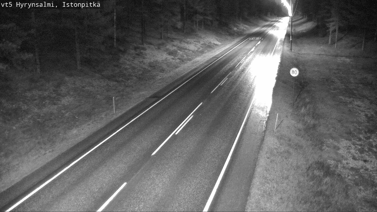 Kelikamerat Kuva Tie 5 Hyrynsalmi, Istonpitkä, Hyrynsalmi, Kainuu