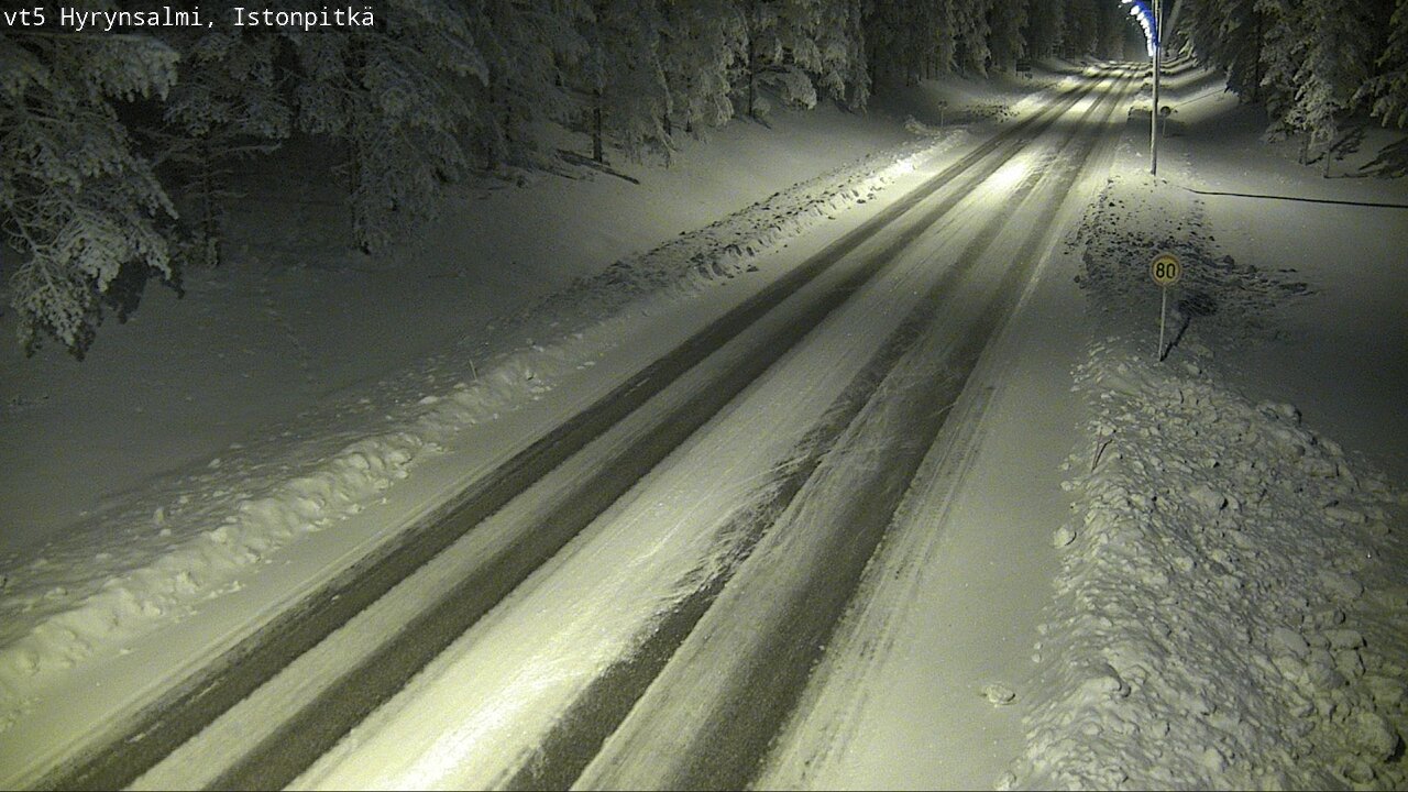 Kelikamerat Kuva Tie 5 Hyrynsalmi, Istonpitkä, Hyrynsalmi, Kainuu