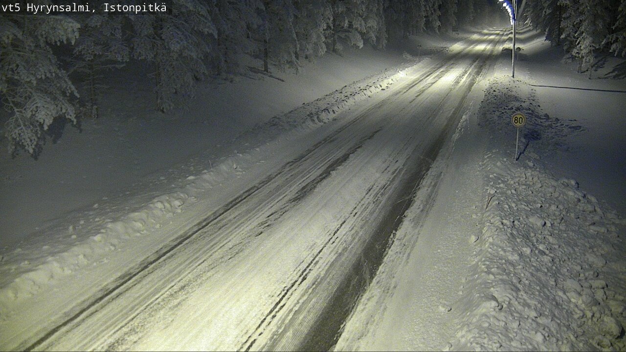 Kelikamerat Kuva Tie 5 Hyrynsalmi, Istonpitkä, Hyrynsalmi, Kainuu