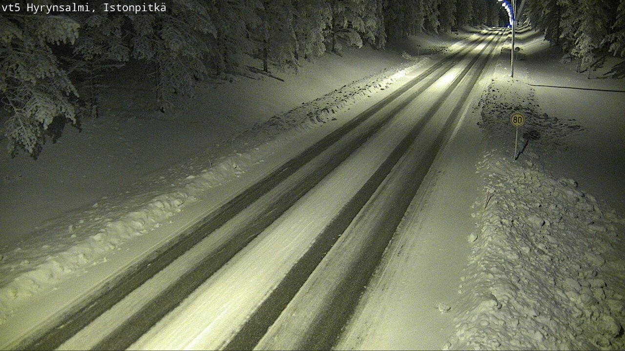 Kelikamerat Kuva Tie 5 Hyrynsalmi, Istonpitkä, Hyrynsalmi, Kainuu