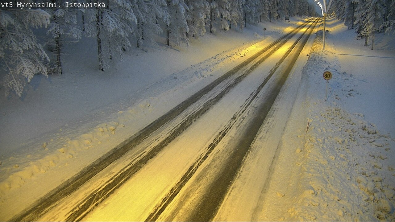 Kelikamerat Kuva Tie 5 Hyrynsalmi, Istonpitkä, Hyrynsalmi, Kainuu