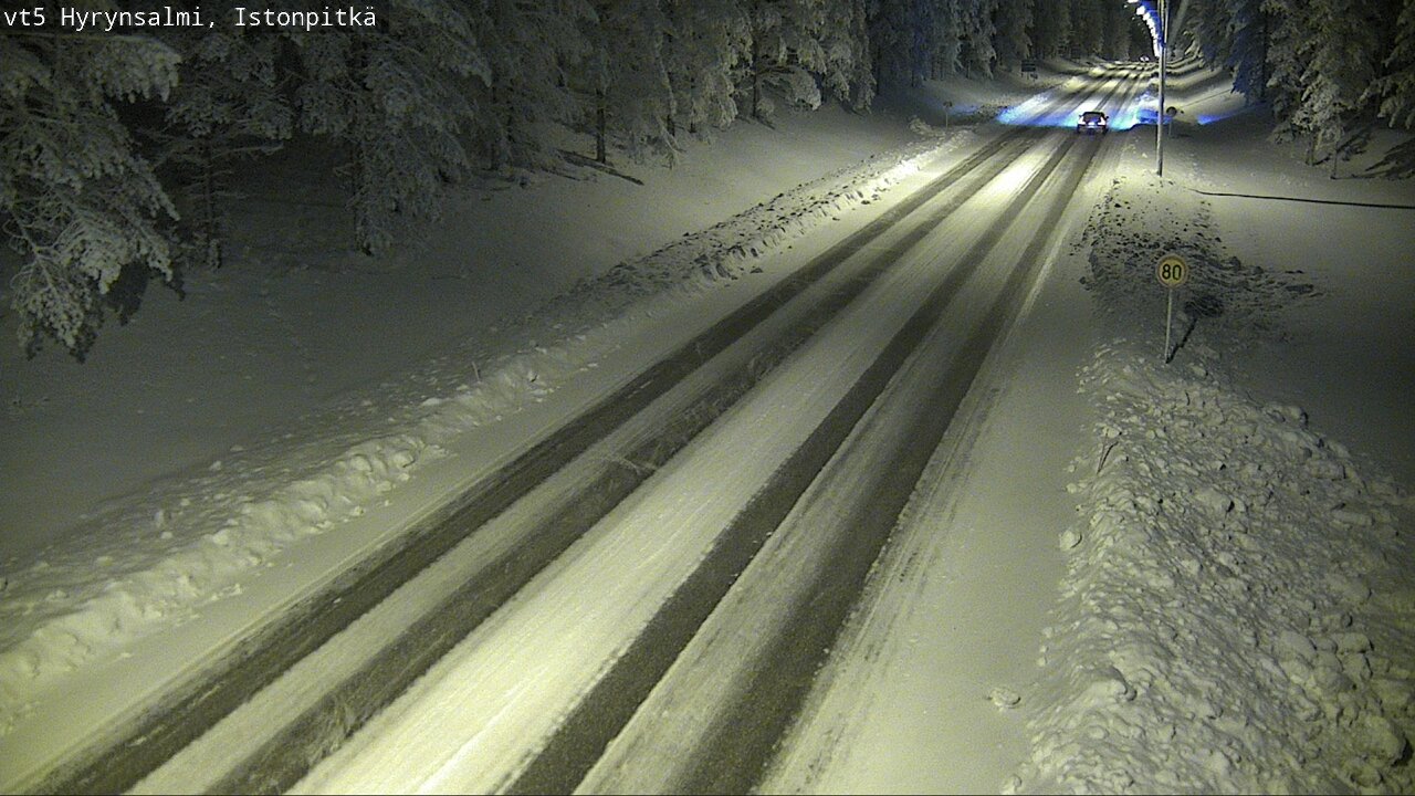 Kelikamerat Kuva Tie 5 Hyrynsalmi, Istonpitkä, Hyrynsalmi, Kainuu