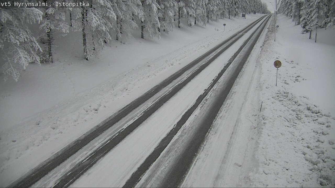 Kelikamerat Kuva Tie 5 Hyrynsalmi, Istonpitkä, Hyrynsalmi, Kainuu