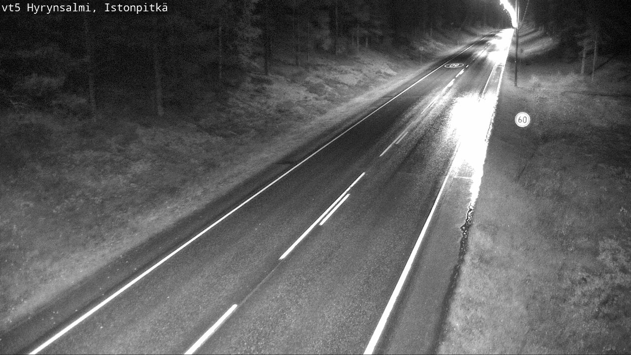 Kelikamerat Kuva Tie 5 Hyrynsalmi, Istonpitkä, Hyrynsalmi, Kainuu