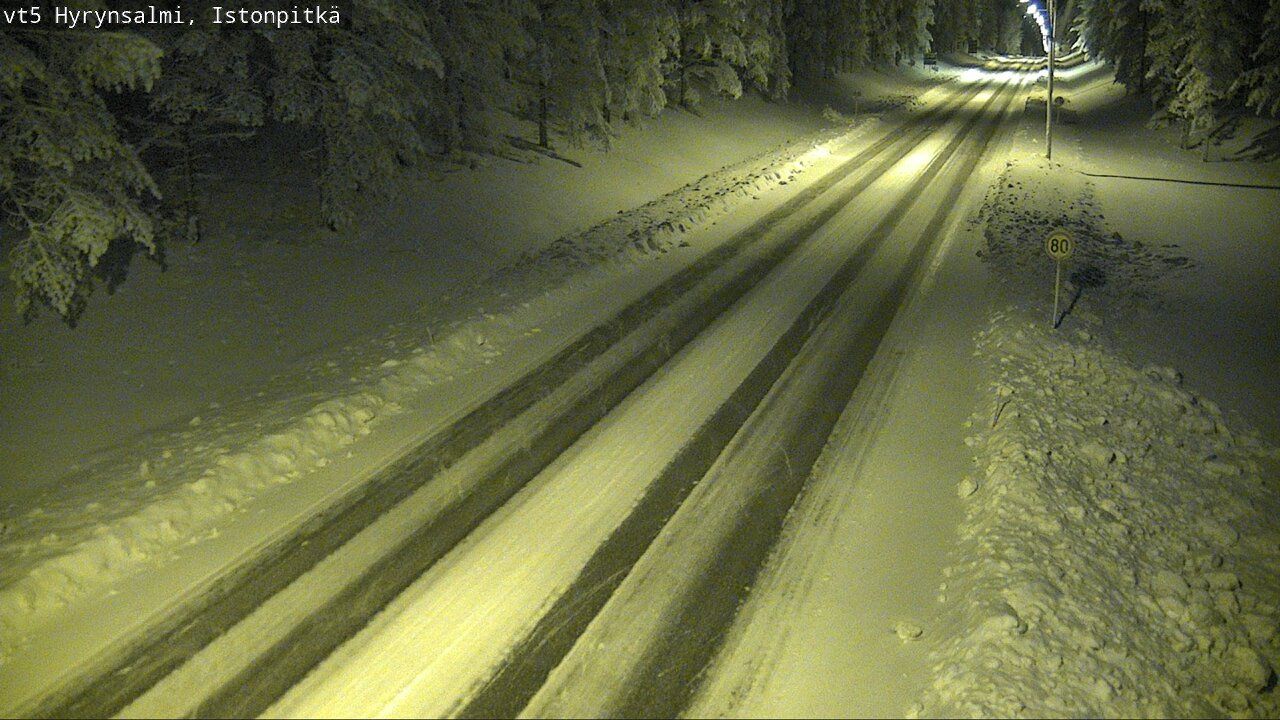 Kelikamerat Kuva Tie 5 Hyrynsalmi, Istonpitkä, Hyrynsalmi, Kainuu