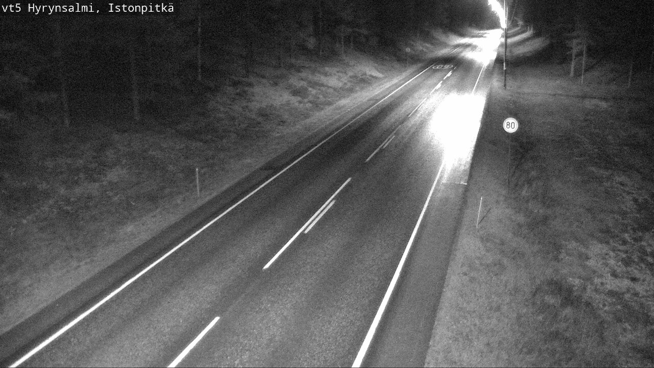 Kelikamerat Kuva Tie 5 Hyrynsalmi, Istonpitkä, Hyrynsalmi, Kainuu