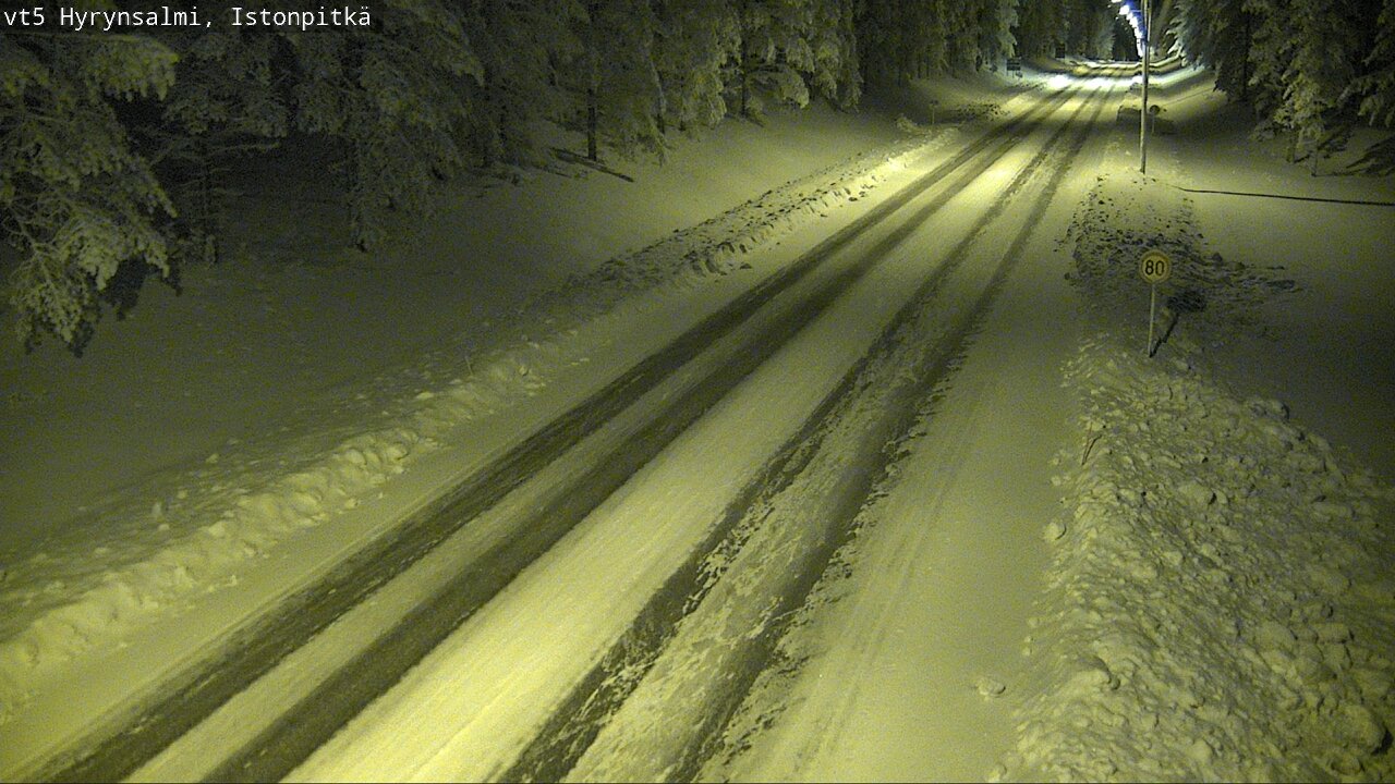 Kelikamerat Kuva Tie 5 Hyrynsalmi, Istonpitkä, Hyrynsalmi, Kainuu