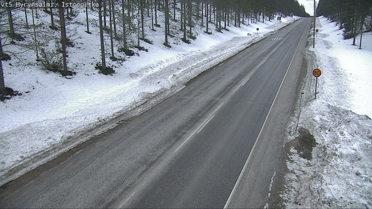 Kelikamerat Kuva Tie 5 Hyrynsalmi, Istonpitkä, Hyrynsalmi, Kainuu