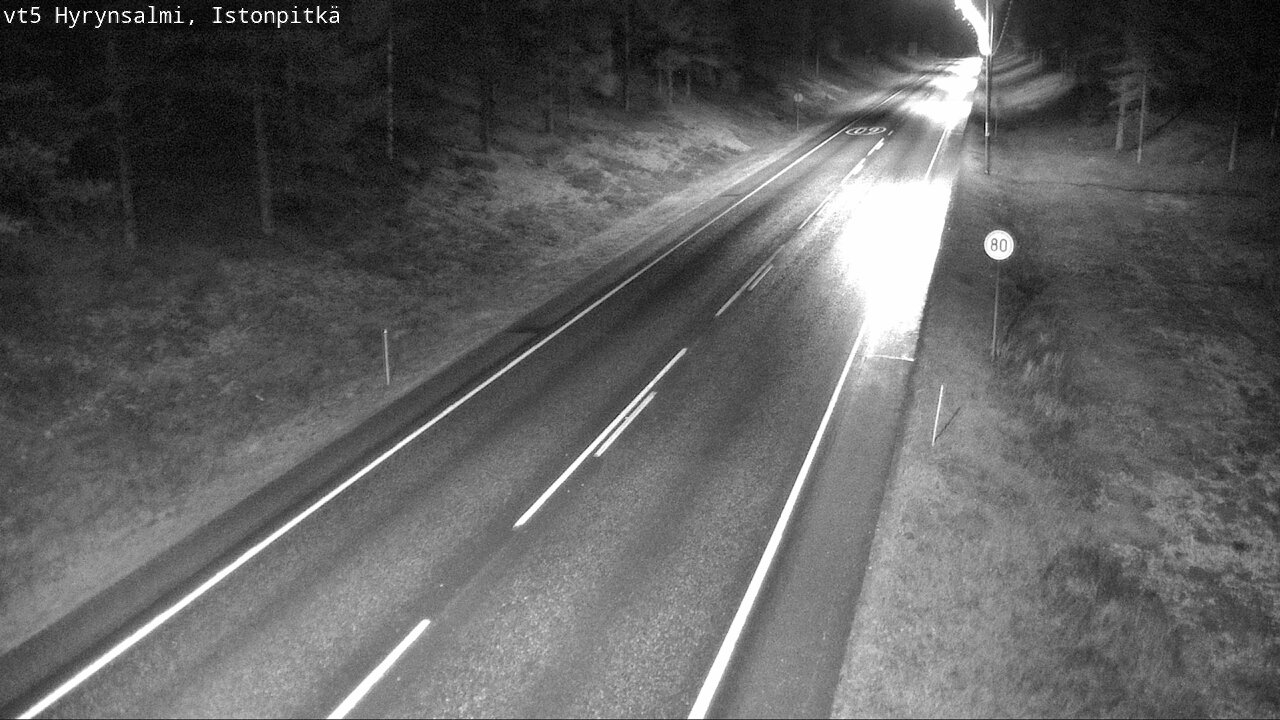 Kelikamerat Kuva Tie 5 Hyrynsalmi, Istonpitkä, Hyrynsalmi, Kainuu