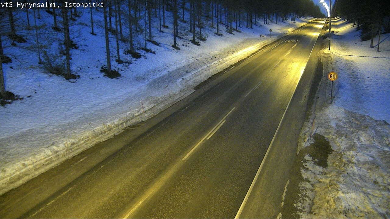 Kelikamerat Kuva Tie 5 Hyrynsalmi, Istonpitkä, Hyrynsalmi, Kainuu