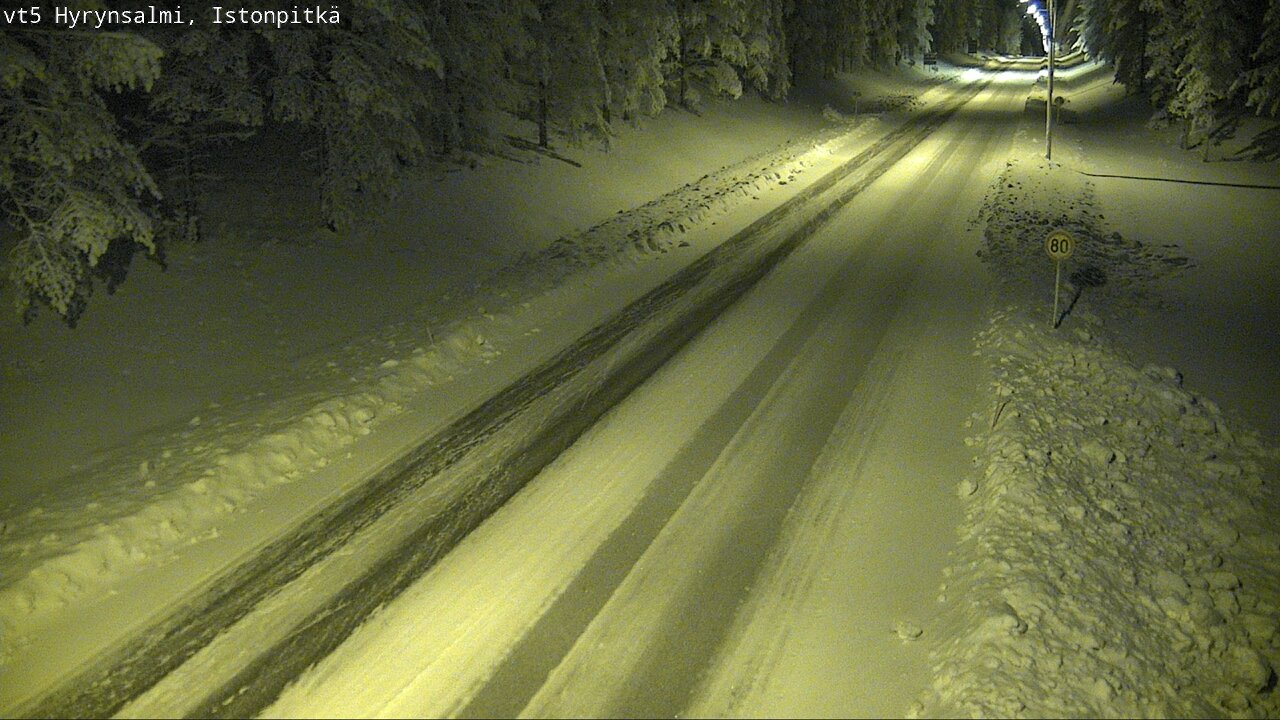 Kelikamerat Kuva Tie 5 Hyrynsalmi, Istonpitkä, Hyrynsalmi, Kainuu