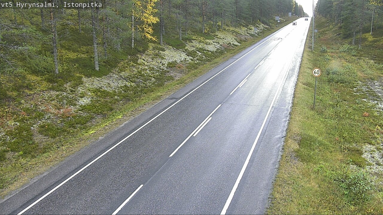Kelikamerat Kuva Tie 5 Hyrynsalmi, Istonpitkä, Hyrynsalmi, Kainuu