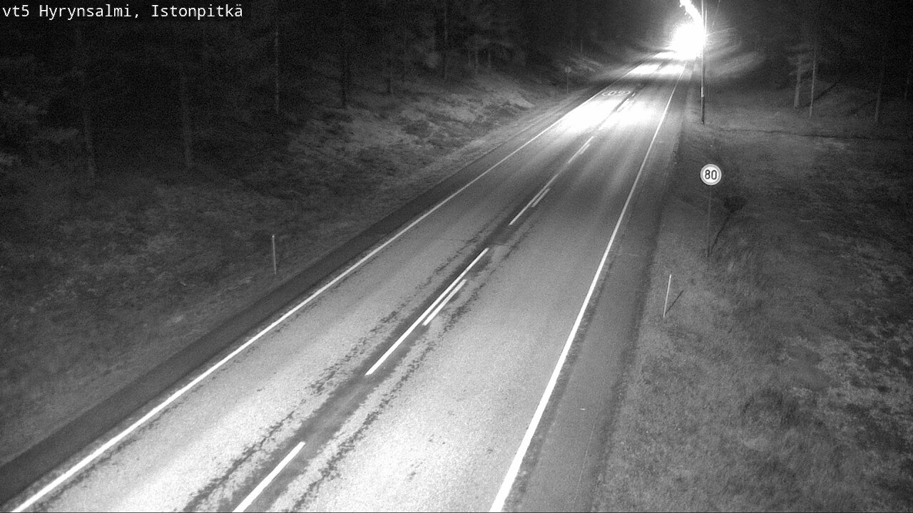 Kelikamerat Kuva Tie 5 Hyrynsalmi, Istonpitkä, Hyrynsalmi, Kainuu