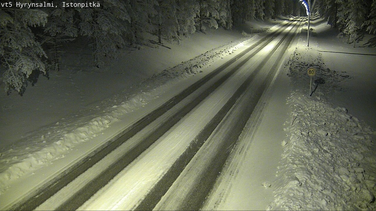 Kelikamerat Kuva Tie 5 Hyrynsalmi, Istonpitkä, Hyrynsalmi, Kainuu