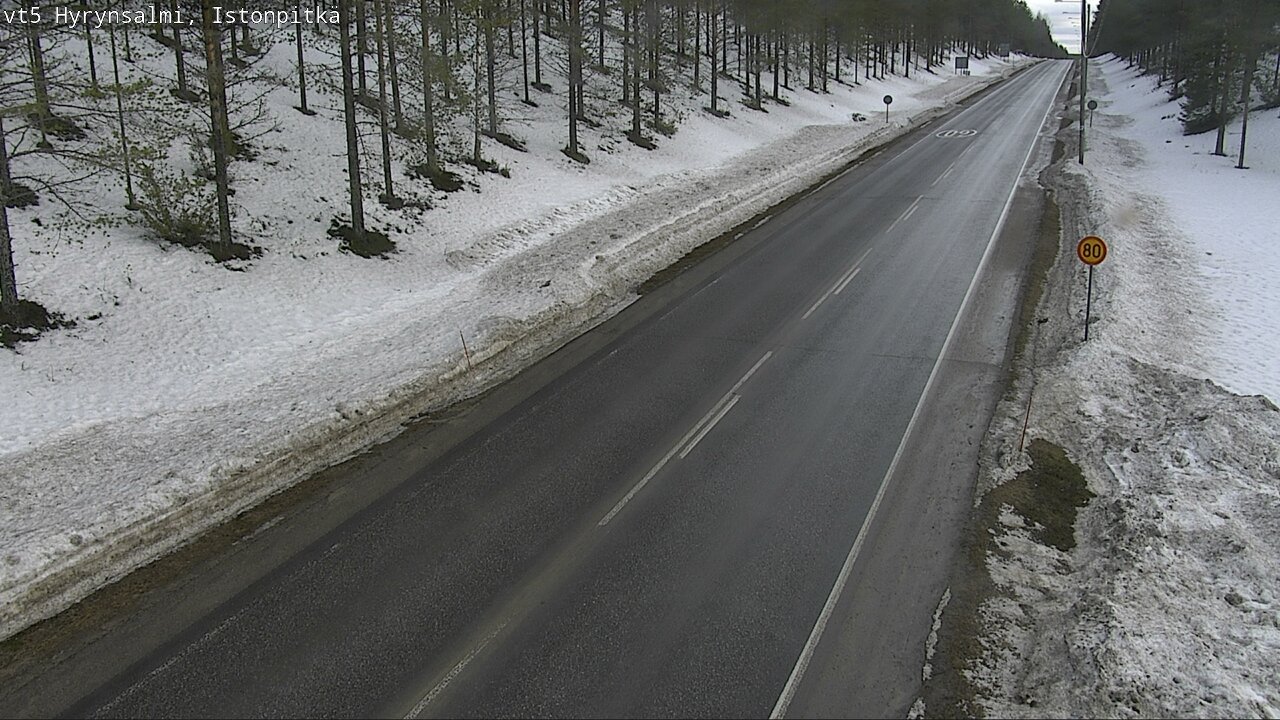 Kelikamerat Kuva Tie 5 Hyrynsalmi, Istonpitkä, Hyrynsalmi, Kainuu
