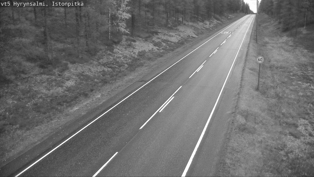 Kelikamerat Kuva Tie 5 Hyrynsalmi, Istonpitkä, Hyrynsalmi, Kainuu