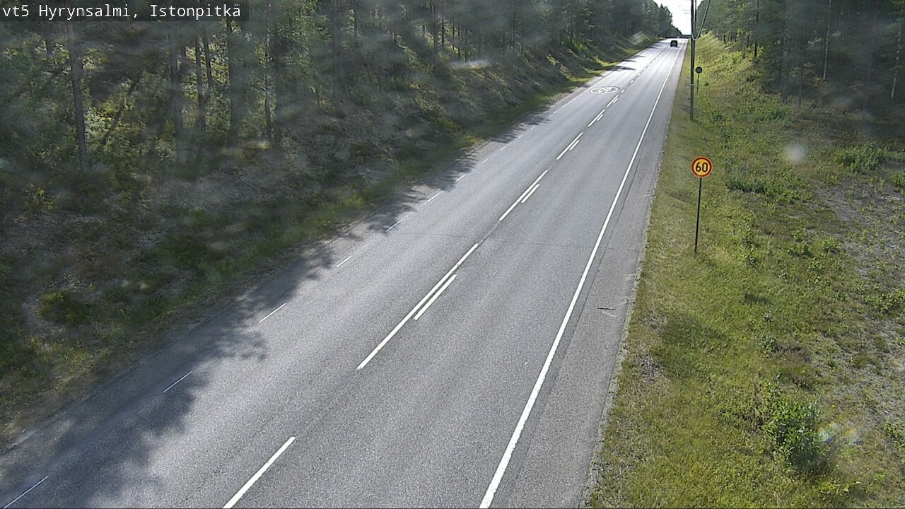 Kelikamerat Kuva Tie 5 Hyrynsalmi, Istonpitkä, Hyrynsalmi, Kainuu