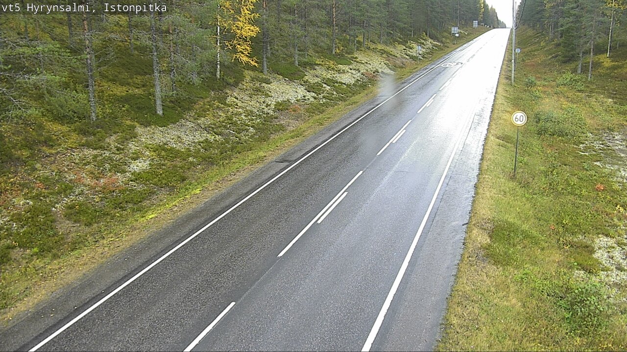 Kelikamerat Kuva Tie 5 Hyrynsalmi, Istonpitkä, Hyrynsalmi, Kainuu