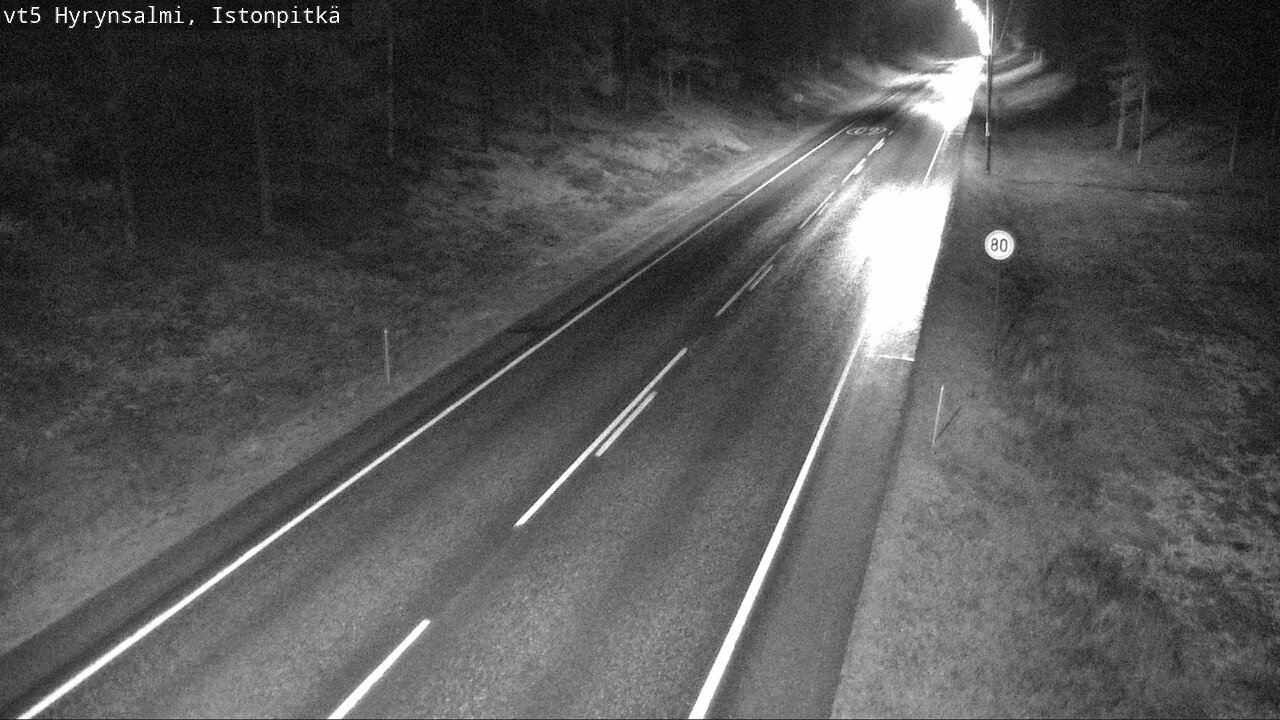 Kelikamerat Kuva Tie 5 Hyrynsalmi, Istonpitkä, Hyrynsalmi, Kainuu