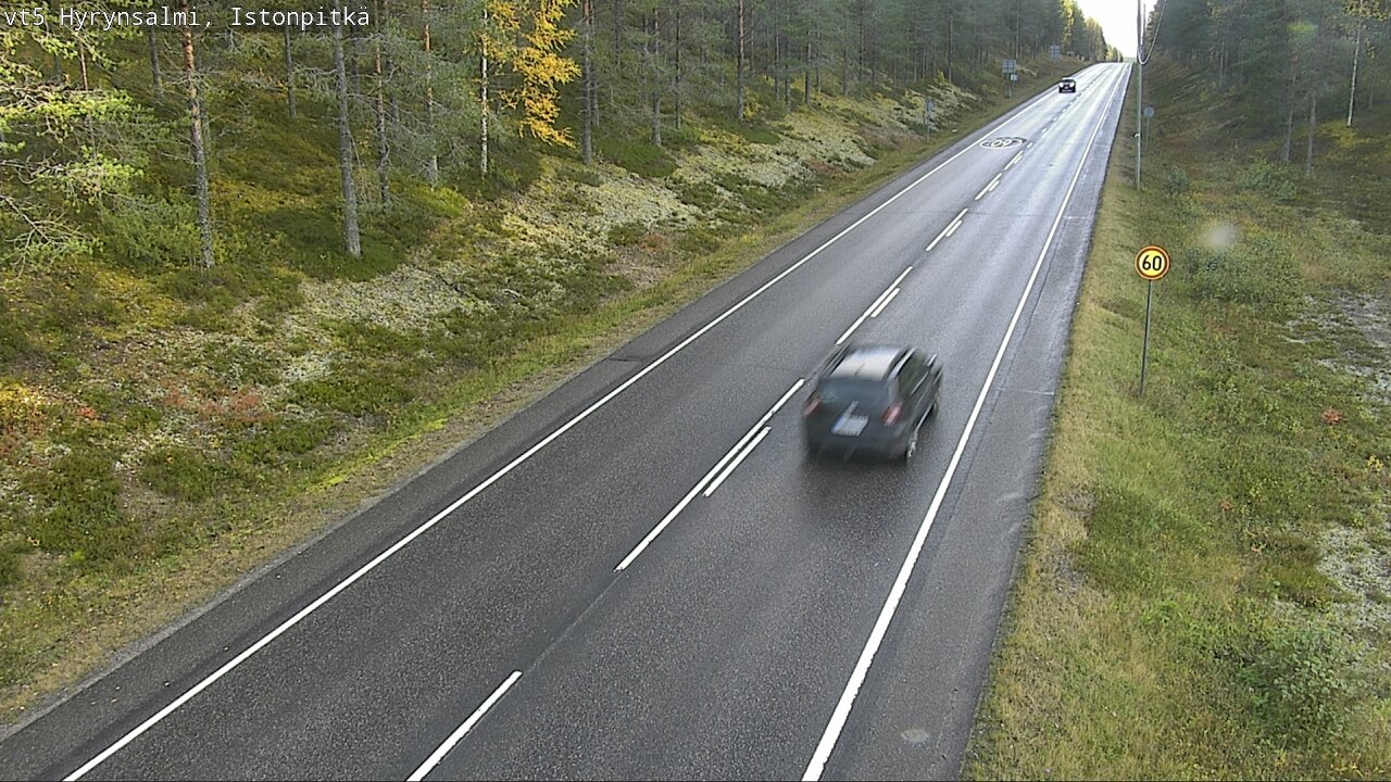 Kelikamerat Kuva Tie 5 Hyrynsalmi, Istonpitkä, Hyrynsalmi, Kainuu