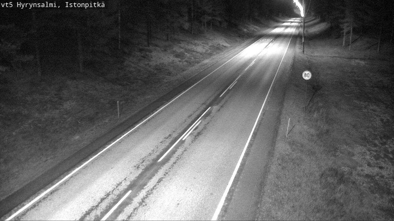 Kelikamerat Kuva Tie 5 Hyrynsalmi, Istonpitkä, Hyrynsalmi, Kainuu